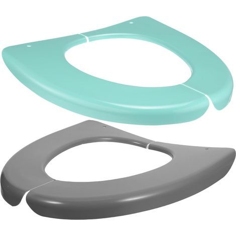 Folding Toilet Seat Cover Reusable Cushion for Travel and (1/5)