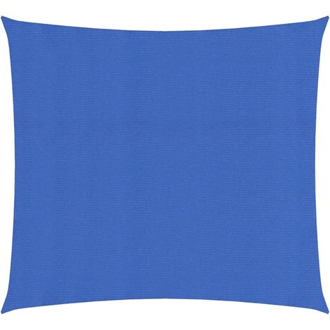 Voile d'ombrage Voile de parasol - 160 g/m² Bleu 2,5x2,5 m PEHD BV933345 - BonneVie (1/5)