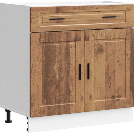 Maison Exclusive - Mueble bajo de cocina porto madera vieja mader