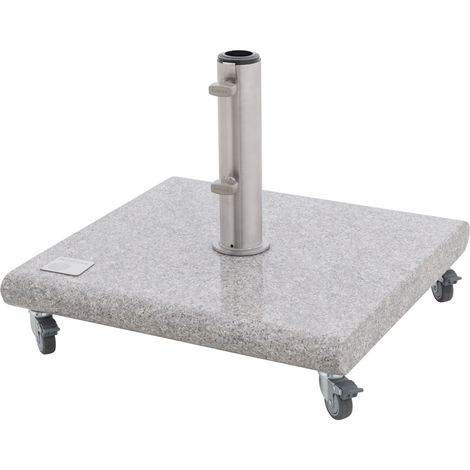 KNIRPS Rollsockel Granit 40 oder 50 kg Schirmständer Granitsockel Trolley rollbar 85897 40 kg