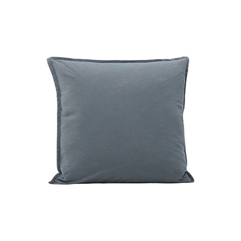 Ronja Kissenbezug 45x45cm dunkel grau.