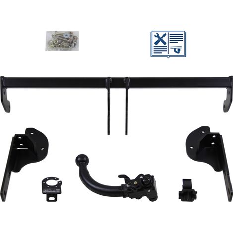 Attelage rotule démontable AUTO-HAK + faisceau ECS spécifique 7 broches - CITROËN DS4 (1/2)