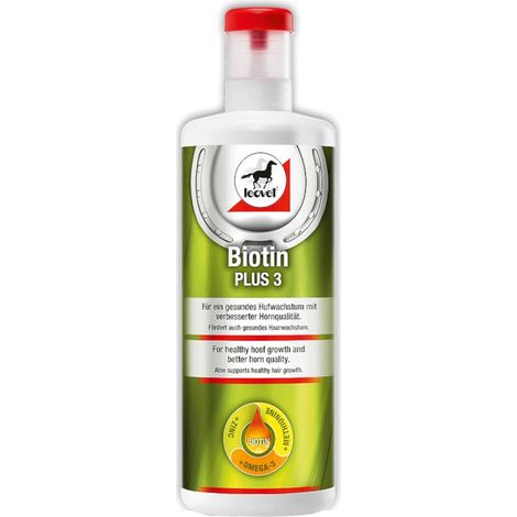 Leovet Biotin PLUS 3 1000 ml Gesundes Hufwachstum Pferde Hornqualität Zink Omega
