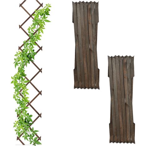 Enrejado extensible para plantas trepadoras