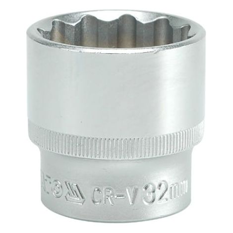 BUSSOLA YATO A 12 PUNTE 1/2"" CORTA 32 mm