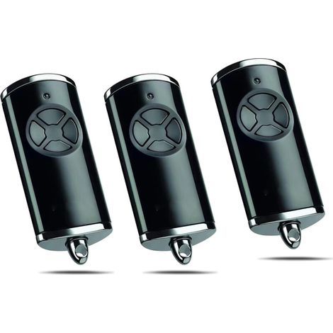 Télécommande de porte de garage 868,3 MHz BS compatible avec les émetteurs portatifs Hörmann BS HSM4, HSE2, HS1, HS4, HSZ1 et HSZ2 (3 modèles). (1/5)