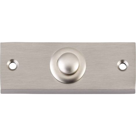 Heidemann 70402 Tasto per campanello 1 parte Nickel 24 V/1 A