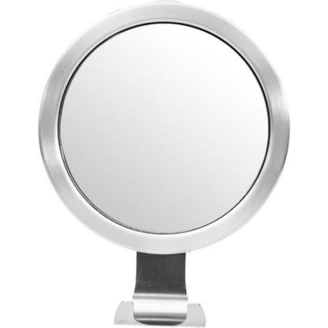 Miroir De Douche Anti-buée - Diamètre 150 mm - Fixation Ventouse - Pour Rasage Et Maquillage - 1 Pièce (1/4)