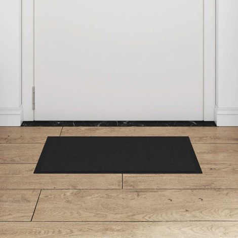 Paillasson,Tapis d'entrée Noir 40x60 cm CFW405446 (1/5)