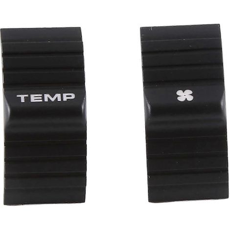 Ensemble de boutons de commande de climatisation (HVAC/TEMP) pour Porsche 911 997 987 Cayman Boxster (version pré-restylage) (1/5)