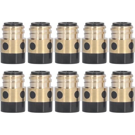 10 embouts de contact de torche de soudage 500A, diffuseur de gaz, manchon isolant femelle, porte-embout (1/5)