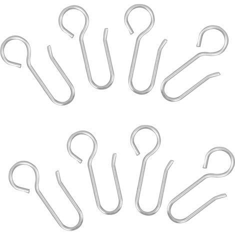 60 robuste Gardinenhaken für Deckenschienen (1/5)