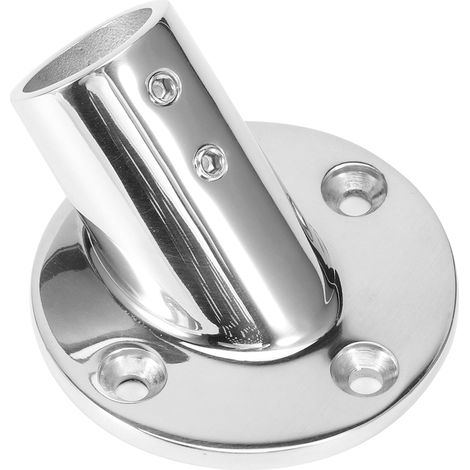 Accessoires de main courante à base de tube rond à 45 degrés, quincaillerie marine en acier inoxydable 316, 22 mm/0,9 pouces. (1/5)