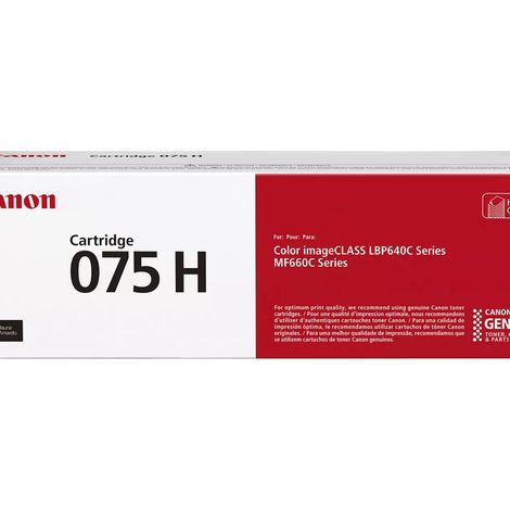 Cartuccia toner Canon CRG 075H Y (6366C002), gialla (1/5)