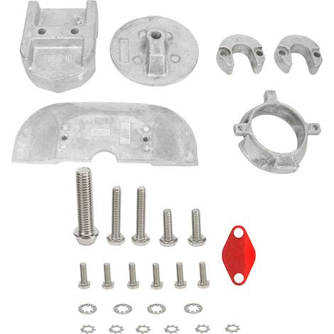 Hochbeständiges, rostfreies Aluminium-Anoden-Set 888756Q01 für Mercruiser Alpha 1. Generation 2 Kupplung (1/5)