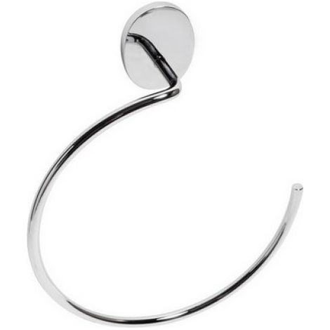 PORTA ASCIUGAMANI AD ANELLO MOD. BIRD Cromo cm 20 x h.23,7 x 5,5