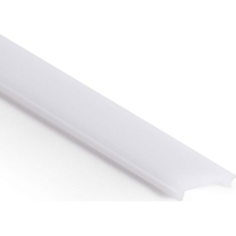 Capot de 10 Mètres pour Profilé en Aluminium Compatible avec Réf. 129096, 129001 Blanc translucide