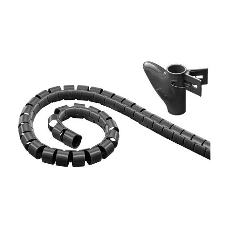 OEM Guaina raccogli cavi da cm. 2.5  mt. 2, 5 + 1 inseritore
