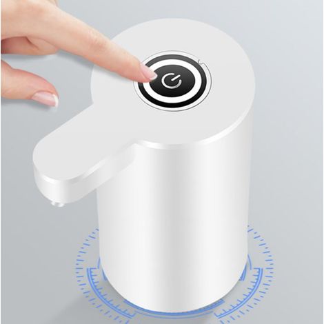Distributeur de bouteilles d'eau en polypropylène, pompe à amorçage automatique pour bouteilles d'eau de différentes tailles, conçue pour un gain de temps et d'efforts. (1/5)