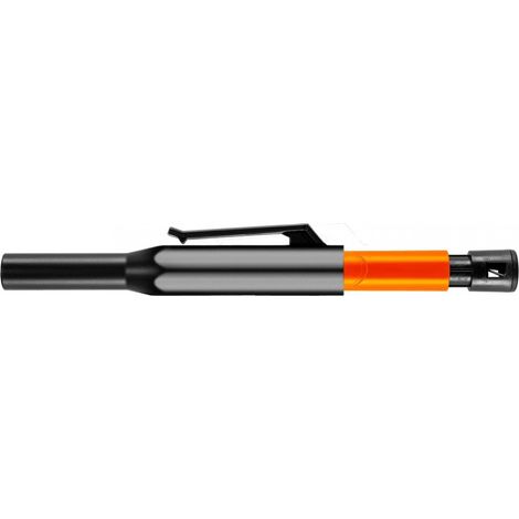 Crayon, stylet automatique avec taille-crayon et 12 recharges (1/5)