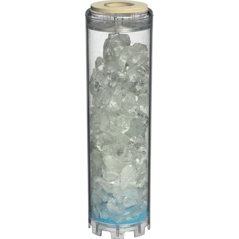 Cartouche à média filtrant anti calcaire – 900g de cristaux de polyphosphate – Durée de vie 6 mois – Type de filtration eau – Fluid'O