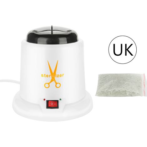 Boîte métallique résistant à la chaleur avec sable de quartz pour outils de manucure et nail art (1/5)