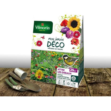 Graines en mélange - Attire les Oiseaux - Vilmorin/Sachet 25 m²