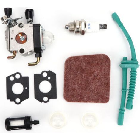 Eosnow Kit de remplacement de carburateur pour outil de jardin,pour tondeuse STIHL FS38 FS45 FS46 FS55 KM55 HL45 FS55C FS55R FS55RC