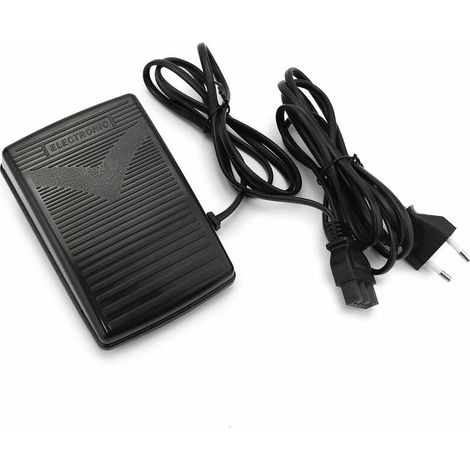 Sewing machine foot pedal, sewing machine foot pedal with power cord, 200-240V (1/5)