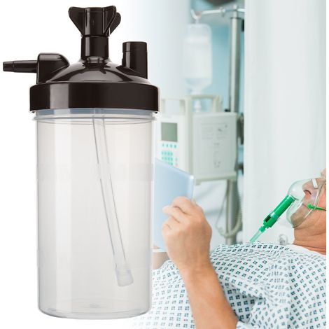 Bouteilles d'humidification pour générateur d'oxygène, concentrateur d'oxygène, accessoire pour humidificateur (1/5)