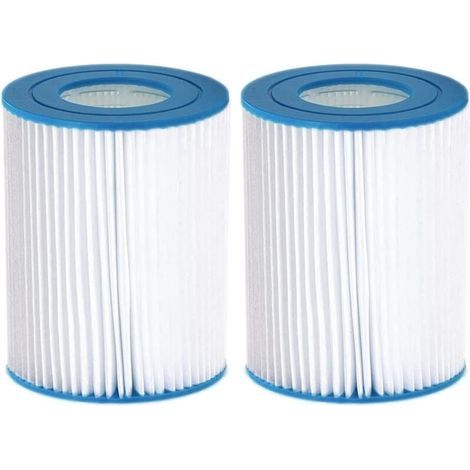 Cartouche de Filtre de Piscine de Type II, Cartouche filtrante pour bestway 58094 Filtre Pack, Pompes de Filtre Cartouche de Filtre de Remplacement Universel. (2 pièces) (1/4)