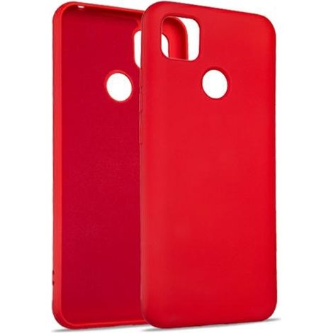 Coque en silicone rouge Beline pour Xiaomi Redmi 10A (1/2)