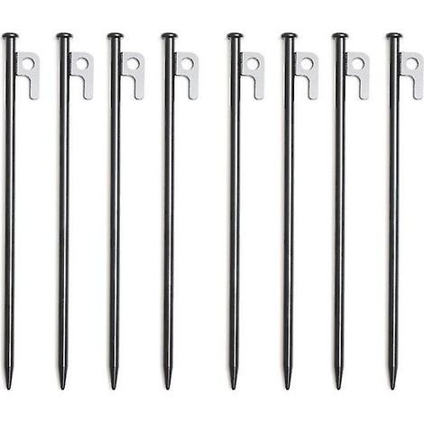 Clou of camping of range 30 cm Clou of camping audacieux and allonge for tent of canopy Clou of floor in steel for camping (1/3)