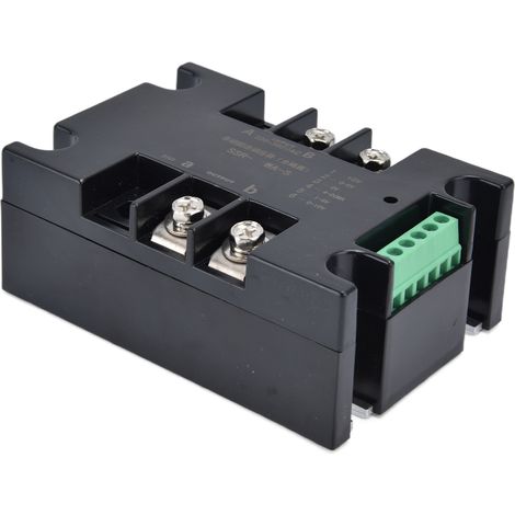 Régulateur de tension SCR monophasé à semi-conducteurs, relais de régulation électrique 220-380 V CA, SSR-20WA-S, sans dissipateur thermique (1/5)
