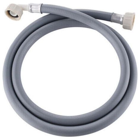 Tuyau Alimentation Machine a Laver, Rallonge Tuyau Lave Vaisselle, Coin de 3/4 pouces Tuyau Arrivee Deau pour Lave Vaisselle, Tuyau D'arrivée Universel Adapté aux Machines à Laver, lave-Vaisselle(3m) (1/4)