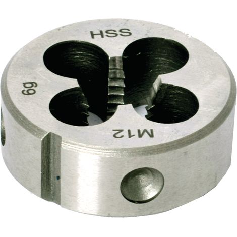 Filiera metrica M10x1.5 HSS fi 30 mm DIN 223