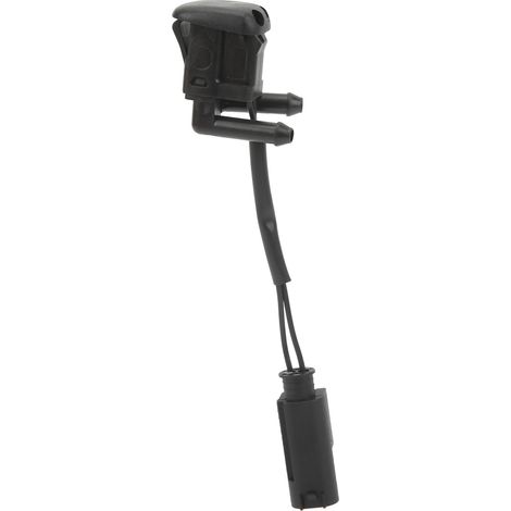 Schwarze Scheibenwaschdüse 61668361042, Ersatz-Scheibenwaschdüse kompatibel mit BMW 5er 525i 2001-2003 (1/5)