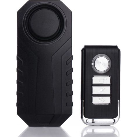 Alarme anti-choc étanche pour vélo, moto et vélo électrique, avec télécommande sans fil (1 unité) (1/5)