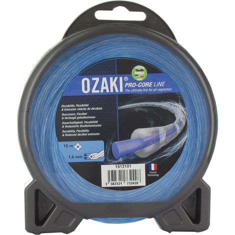 Coque fil nylon helicoïdal 1,6mm OZAKI PRO-CORE LINE (15m)