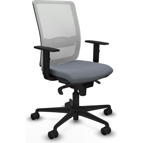 Chaise piqueras y crespo Elite noir mousse injectée (1/2)