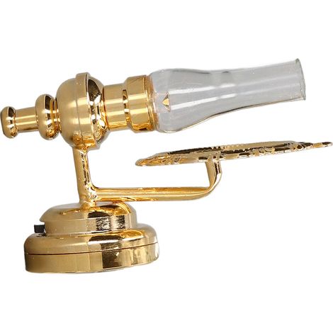 Puppenhaus-Wandlampe mit lebensechten Details, LED-Warmlicht, hohe Helligkeit, Retro-Puppenhaus-Accessoire im Maßstab 1:12 im europäischen Stil zur Dekoration (1/5)