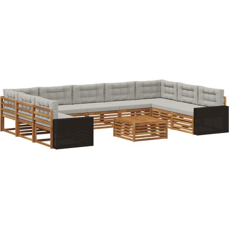 Housse meubles jardin 180x80 cm, oxford 420D imperméable, résistante vent et UV, noire (1/5)