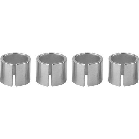 Bonde de baignoire universelle Ø 43 mm, en laiton chromé, antirouille, pour bondes de baignoire standard, hauteur réglable 50–55 mm (1/4)