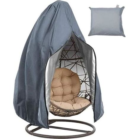 (Gris)Housse de Protection - Noname - Chaise Suspendue - Imperméable - 190x115cm - Gris (1/4)