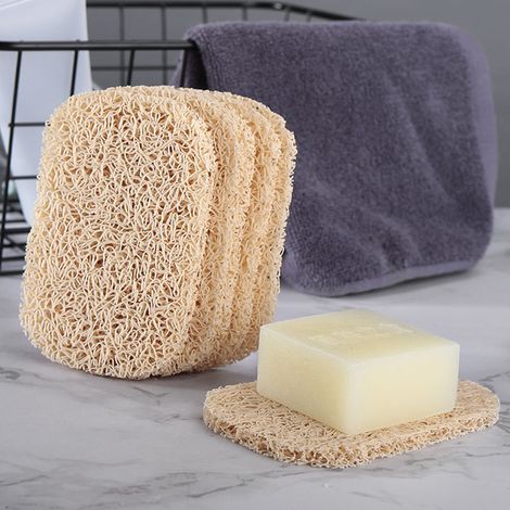 Lot de 3 porte-savons en PVC antidérapants, avec étagère de rangement et accessoires de salle de bain.