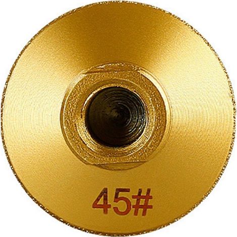 M14 2-Zoll-Flachdiamantschleifscheibe zum Hartlöten 45 (1/5)