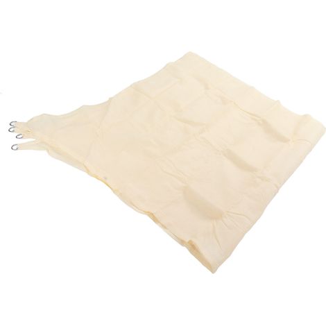 Voile d'ombrage imperméable en polyester anti-UV avec anneau en D en acier inoxydable pour piscine de jardin de 3 x 3 m (1/5)
