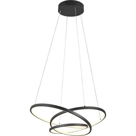 Lampe suspendue Vide Darvin noir - 62cm - 349110132 (1/3)