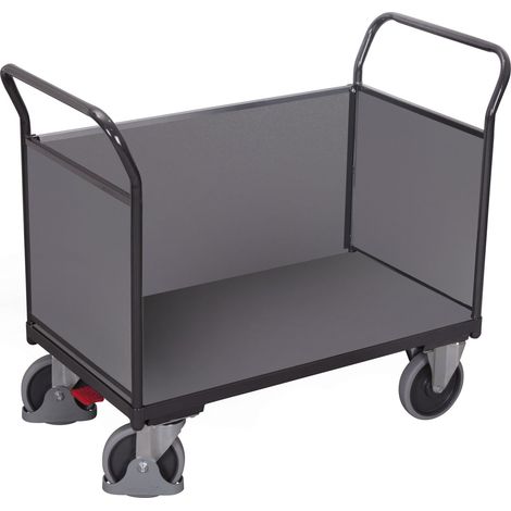 VarioFit Dreiwandwagen Holz RAL 7016 (1/5)