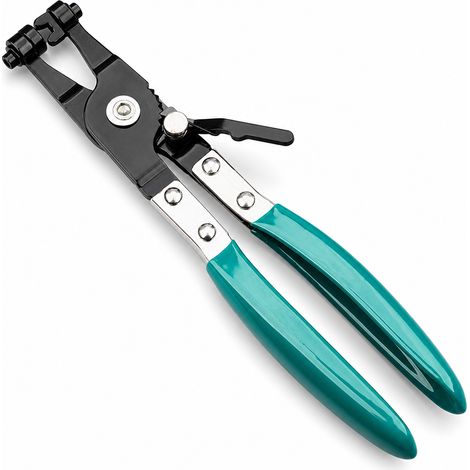 Straight sheathed flexible hose clamp pliers for cars 22 cm (1/5)